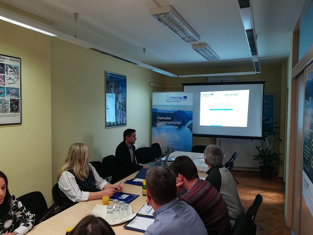 Održane prva i druga radionica jačanja kapaciteta u sklopu ATTRACTIVE DANUBE projekta