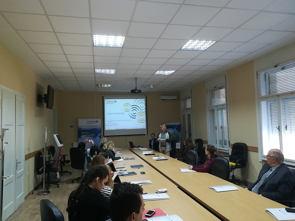 Održane treća radionica jačanja kapaciteta u sklopu ATTRACTIVE DANUBE projekta